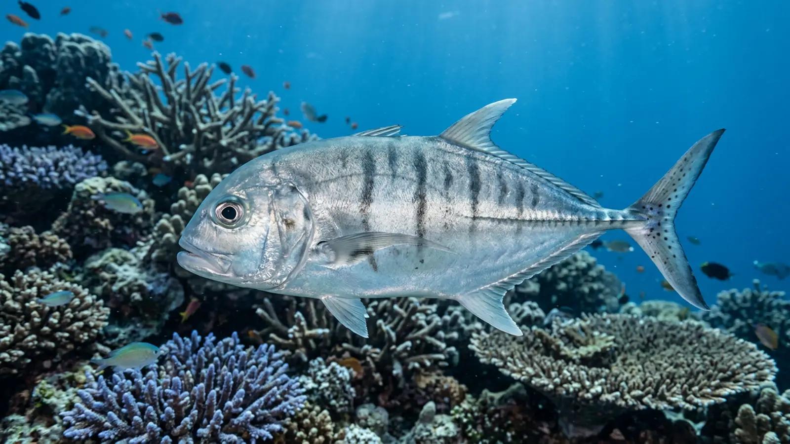 Bigeye Trevally at the dive site Lama Shoal