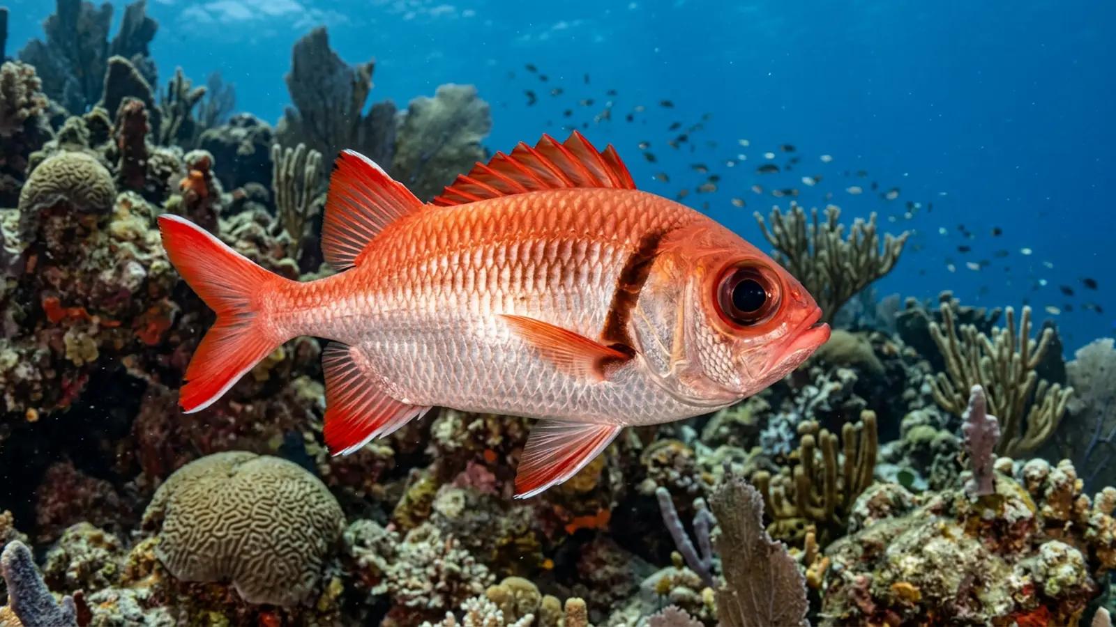 Blackbar Soldierfish at the dive site Jado Trader Wreck