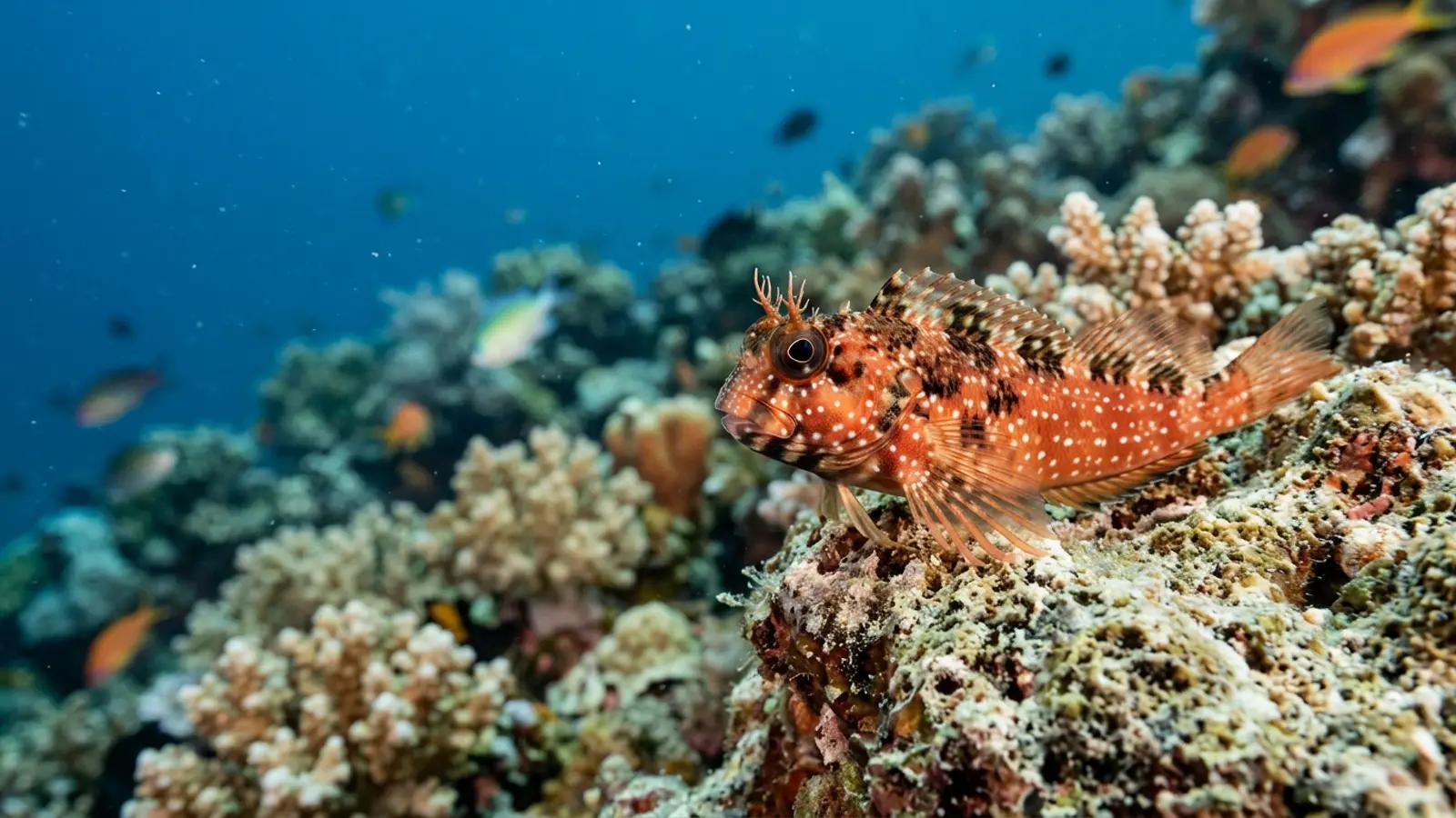 Blennies at the dive site Jado Trader Wreck