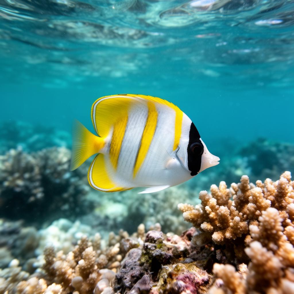 Butterflyfish at the dive site Elephante