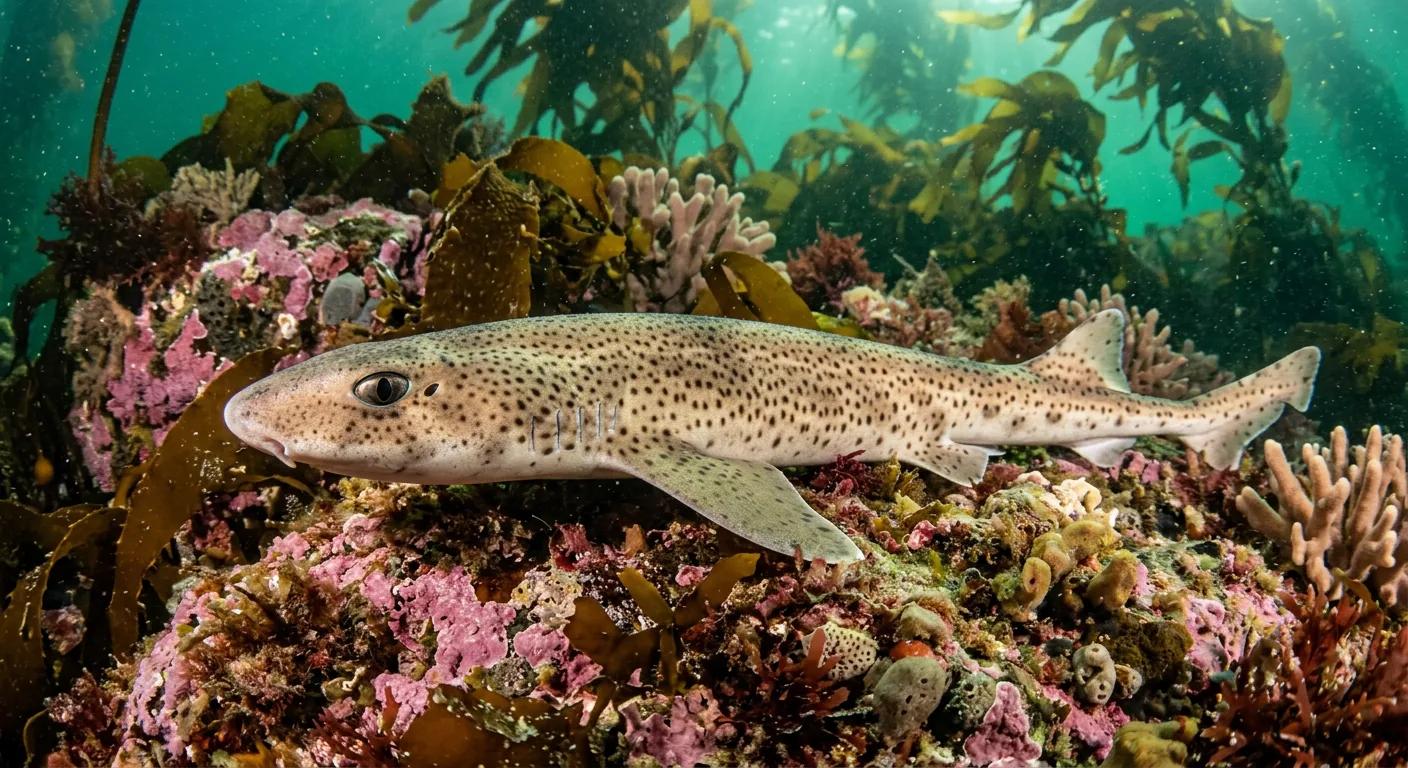 Cat shark at the dive site Gato Island
