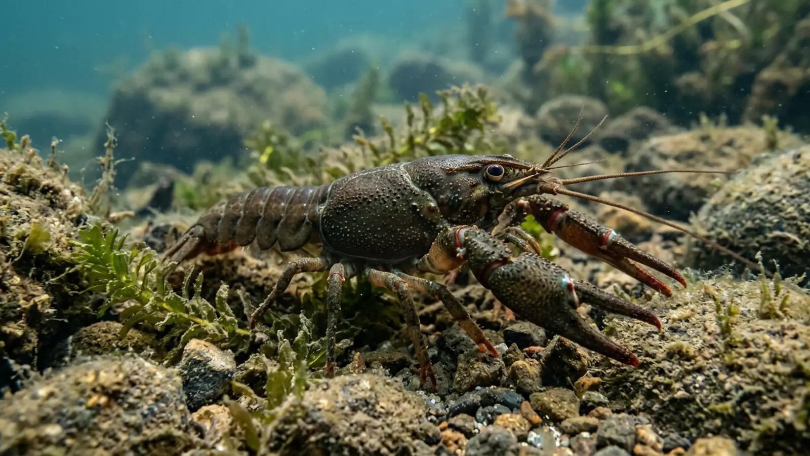 Crayfish at the dive site Fish Rock Cave