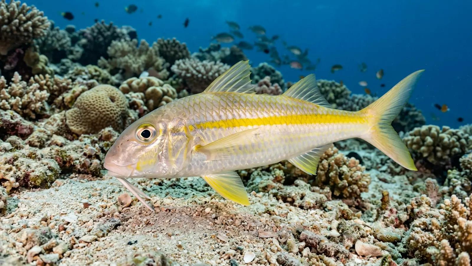 Goatfish at the dive site Ohotu