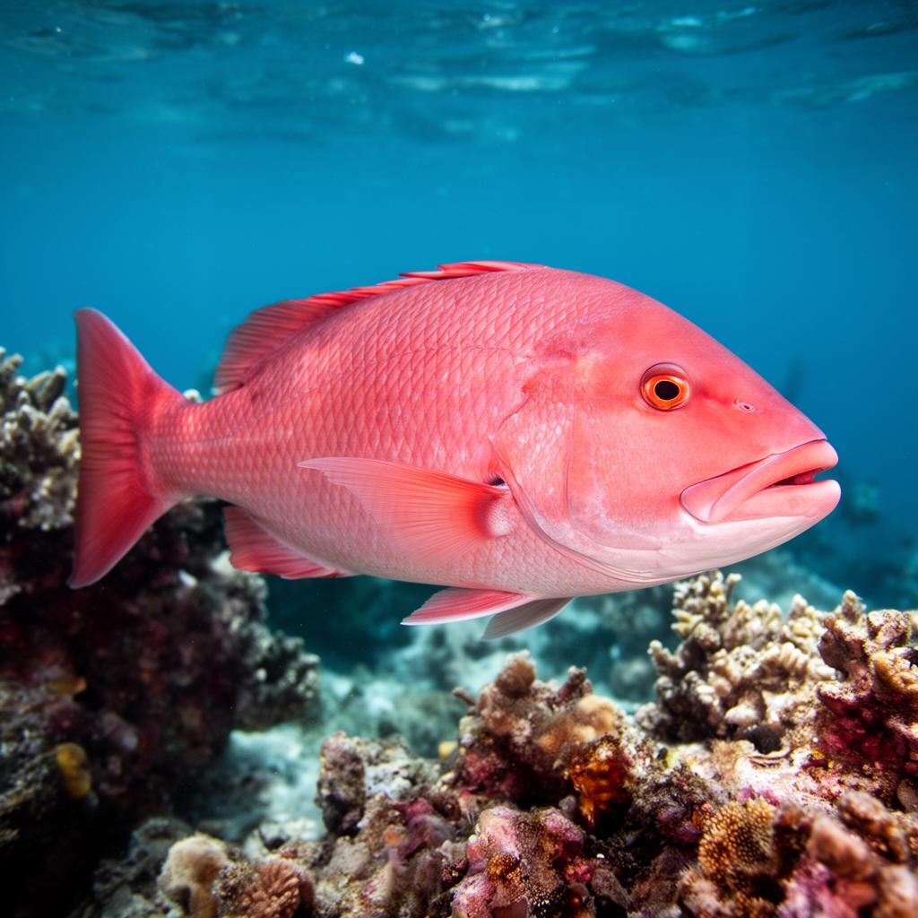 Snapper at the dive site Jado Trader Wreck