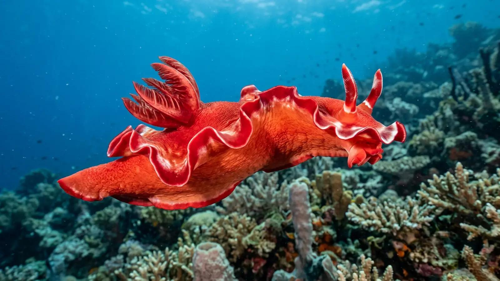 Spanish Dancer at the dive site Gato Island