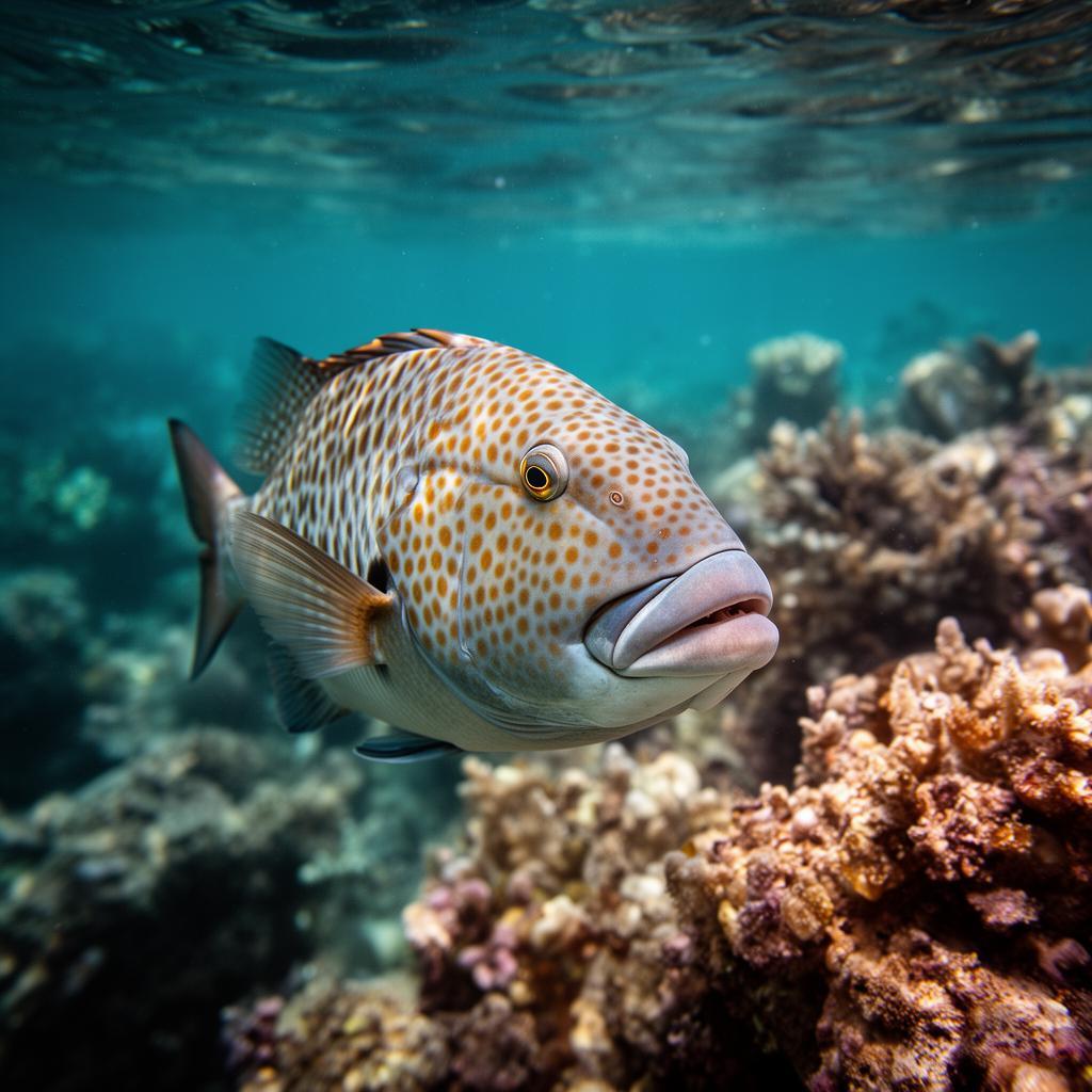Sweetlips at the dive site Batu Tiga