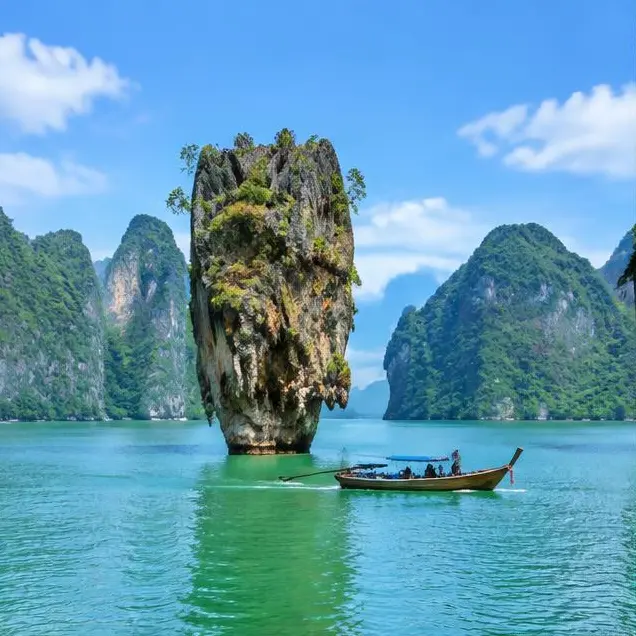 AI-generated illustration of Phang Nga Bay