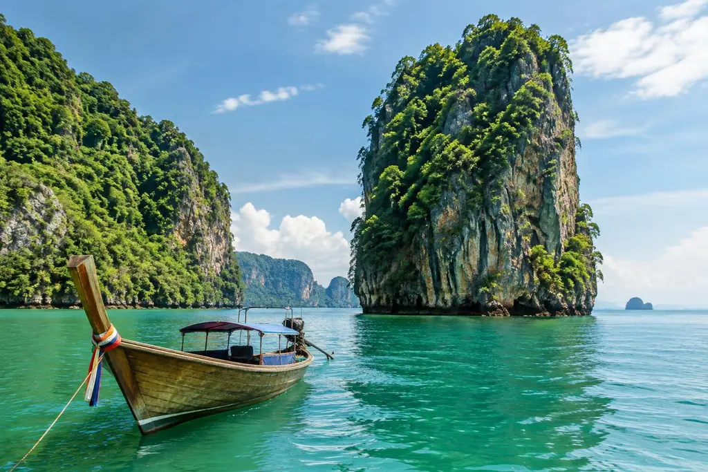 AI-generated illustration of Phang Nga Bay