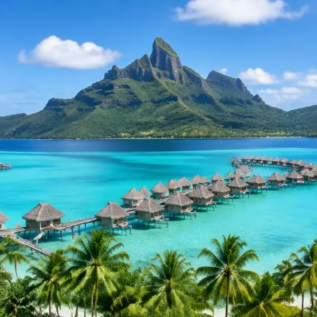 AI-generated illustration of Bora Bora