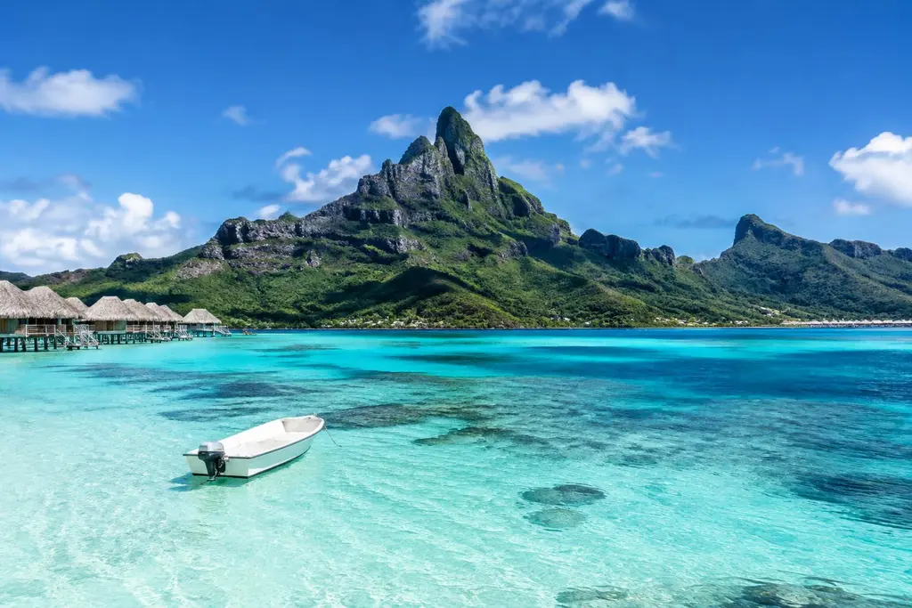 AI-generated illustration of Bora Bora