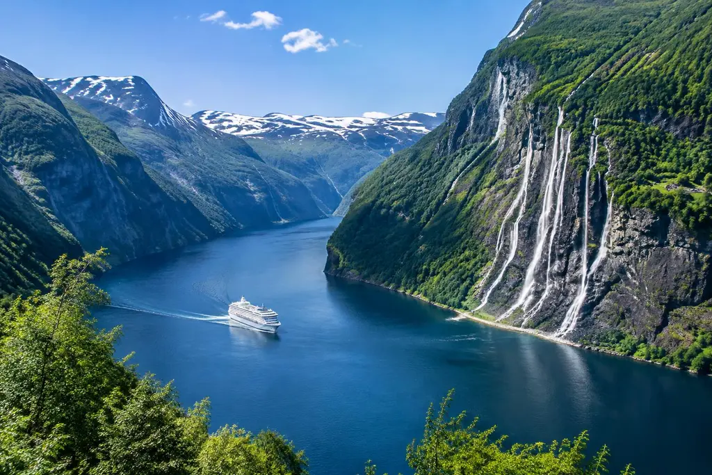 AI-generated illustration of Western fjords