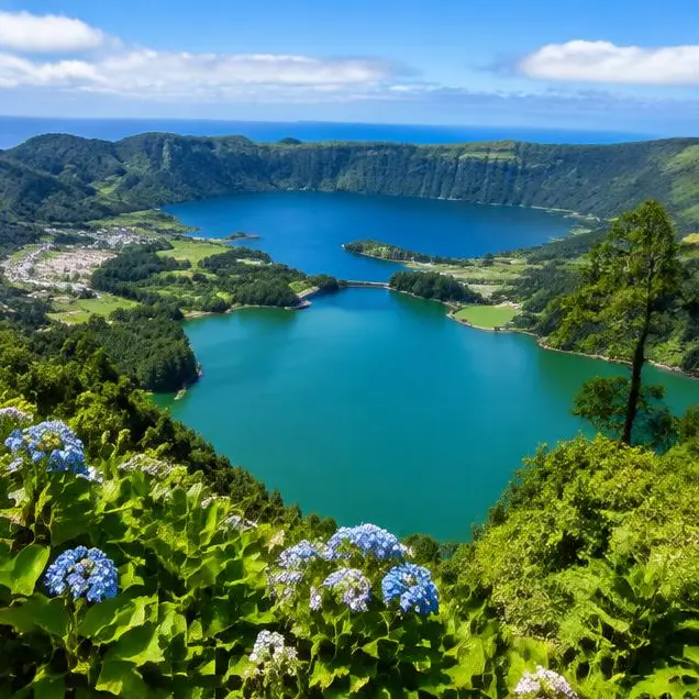 AI-generated illustration of São Miguel