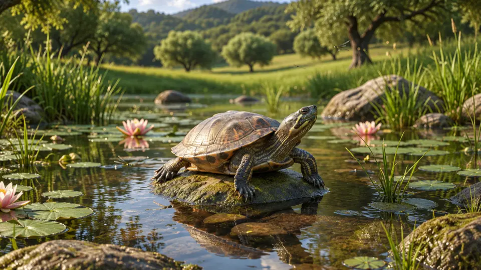 Balkan Pond Turtle