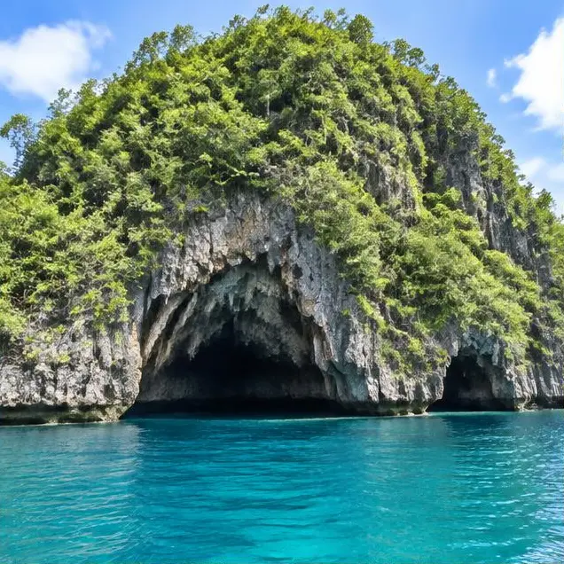 AI-generated illustration of Tropical island habitats