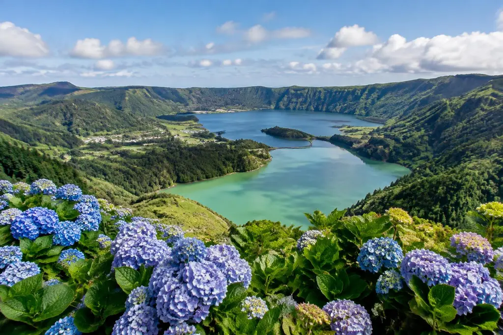 AI-generated illustration of Madeira coast