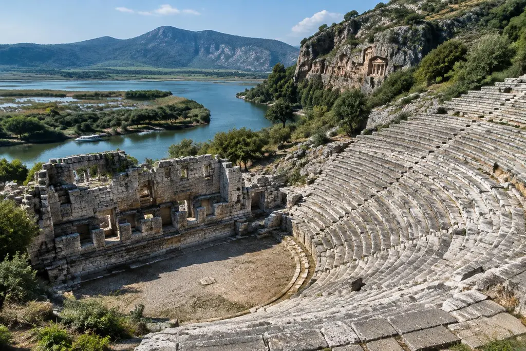 AI-generated illustration of Bodrum