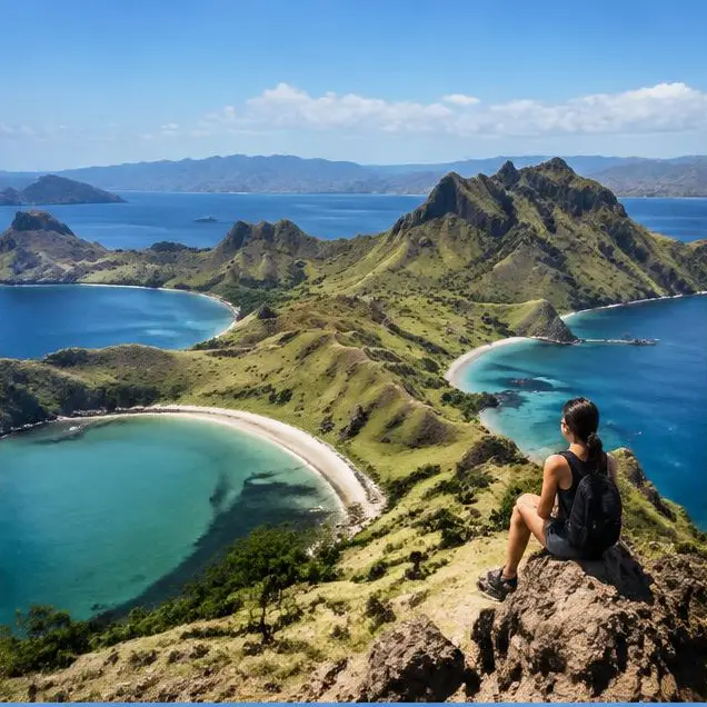 AI-generated illustration of Padar