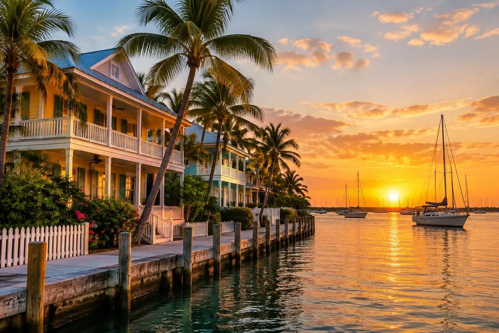 AI-generated illustration of Key West