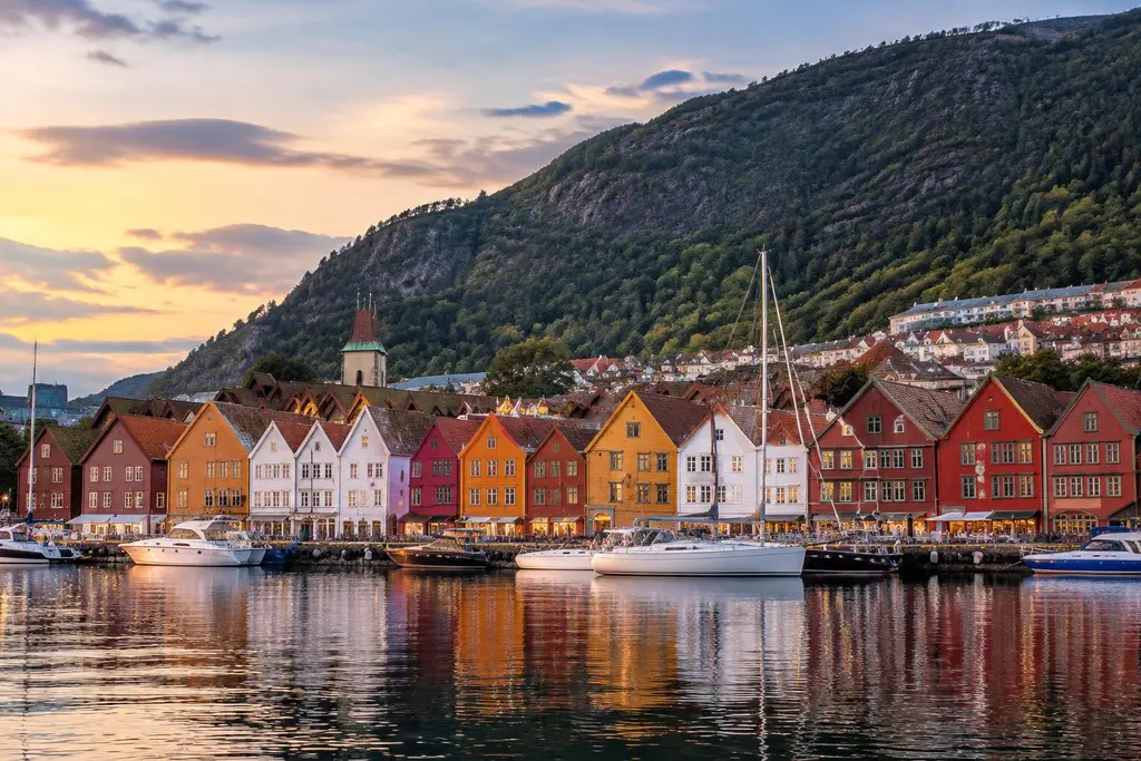 AI-generated illustration of Ålesund