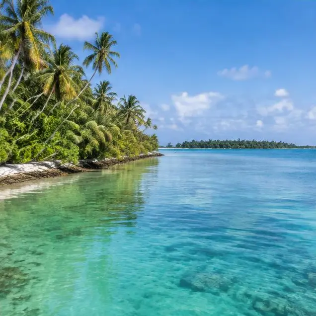 AI-generated illustration of Northern atolls