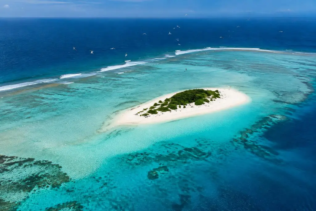 AI-generated illustration of Sainte Anne islands
