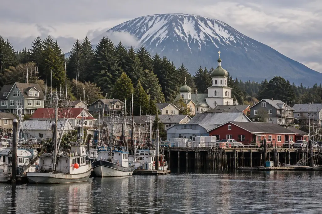 AI-generated illustration of Sitka
