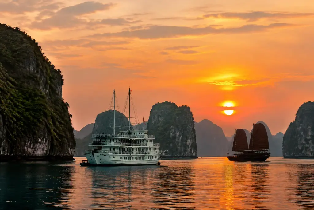 AI-generated illustration of Bai Tu Long Bay