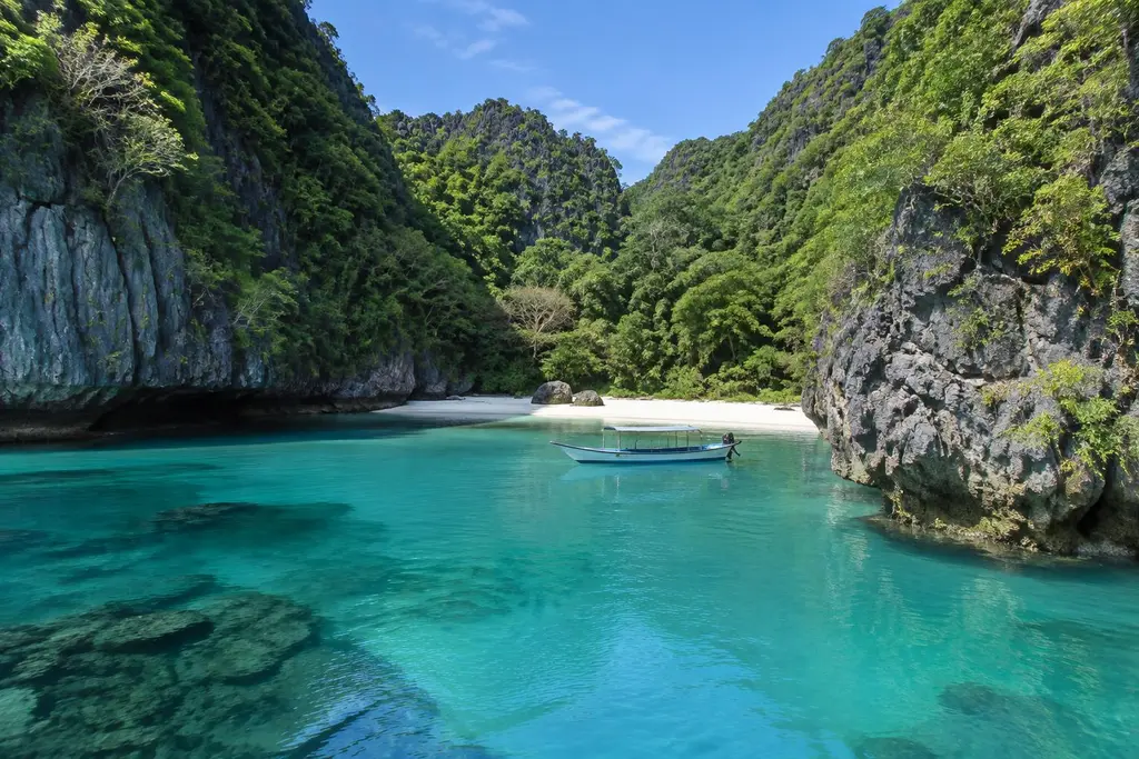 AI-generated illustration of Eastern Indonesian coves