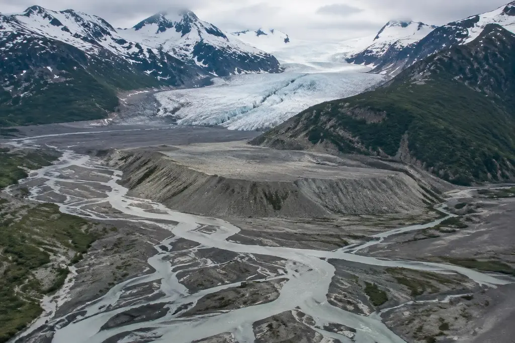 AI-generated illustration of Glacial landscapes