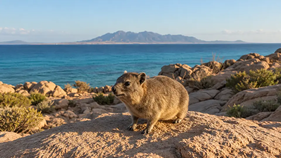 AI-generated illustration of Rock Hyrax