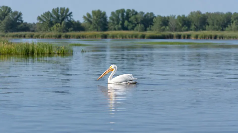 American White Pelican