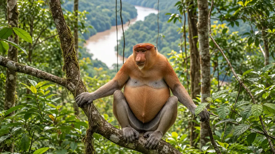 Proboscis monkey