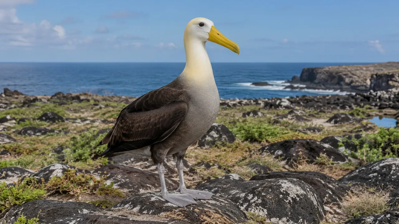 Waved Albatross