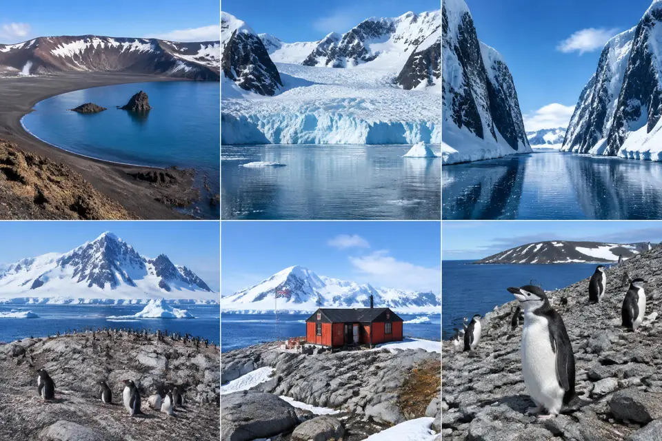 Antarctica wildlife habitat