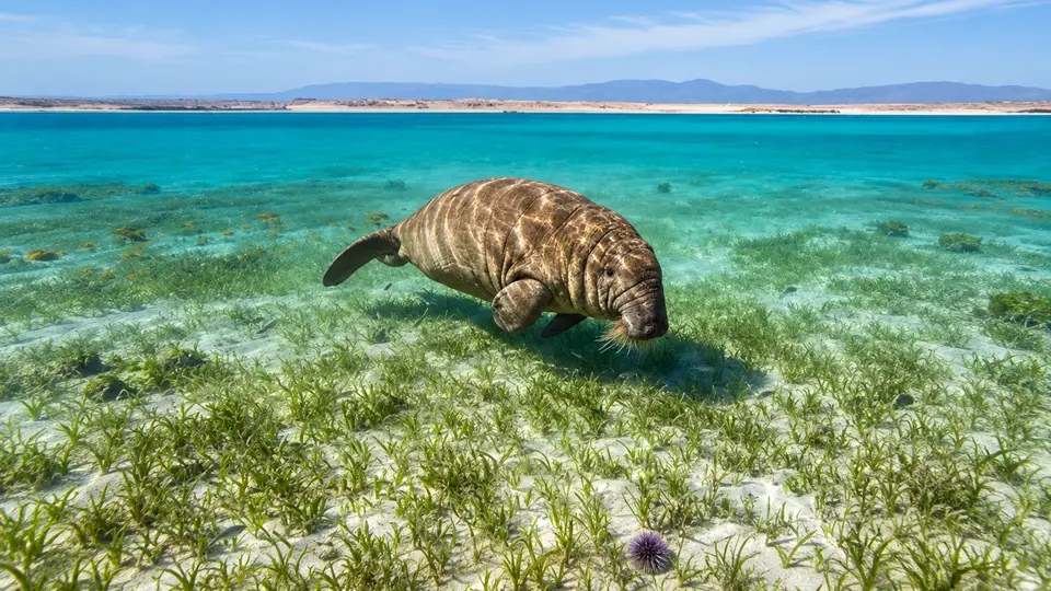 AI-generated illustration of Dugong
