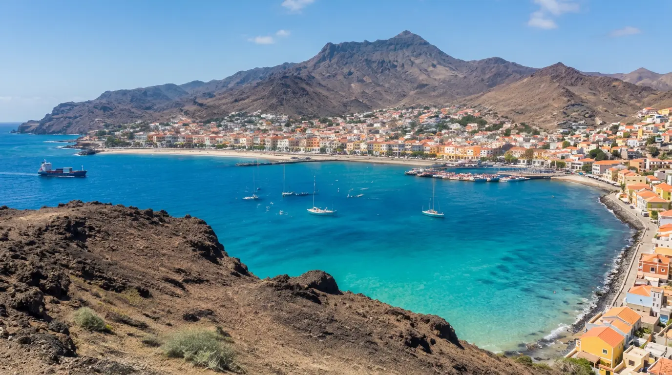 Small-ship adventure cruise scenery in Cape Verde
