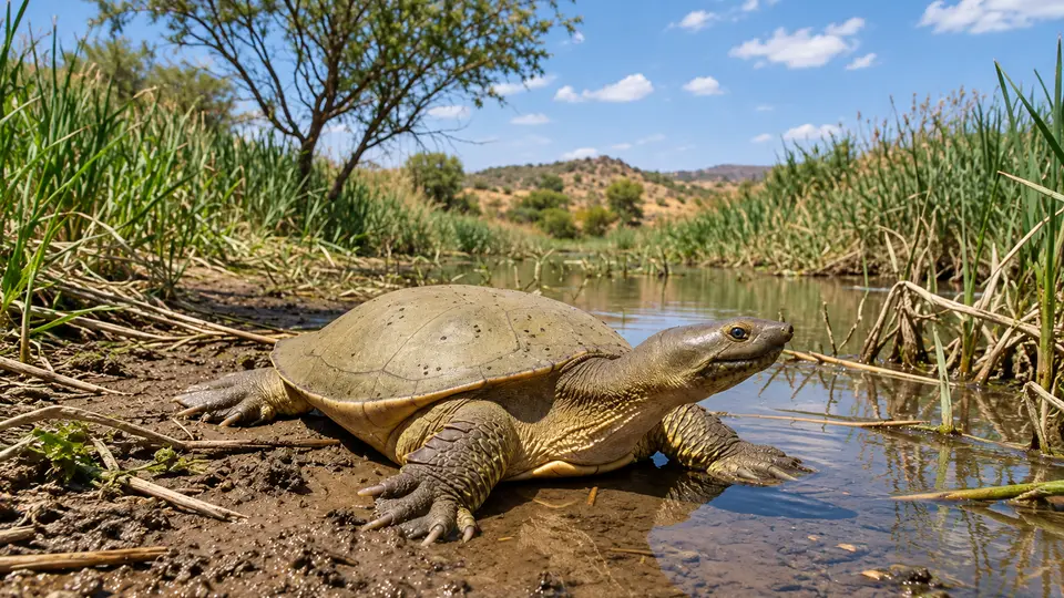 African Softshell Turtle