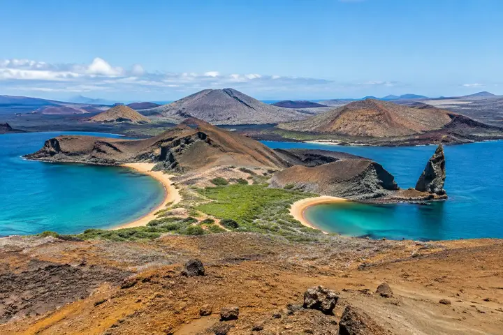 AI-generated illustration of Central islands in Galápagos