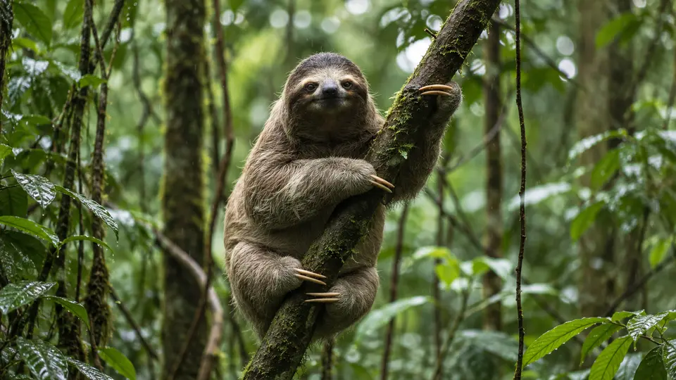 Brown-throated Sloth
