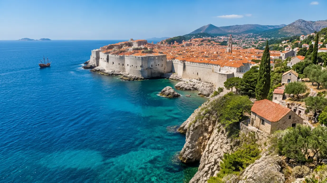 Small-ship adventure cruise scenery in Croatia