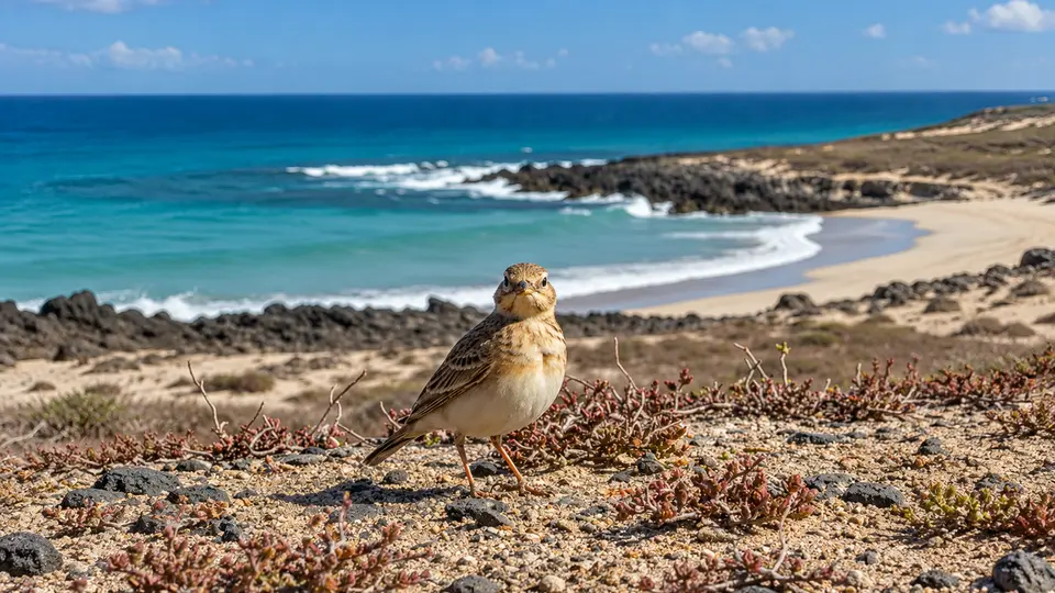 Bar-tailed Lark