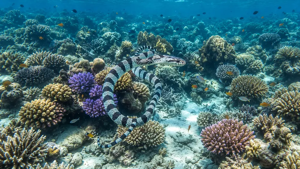 Banded sea krait