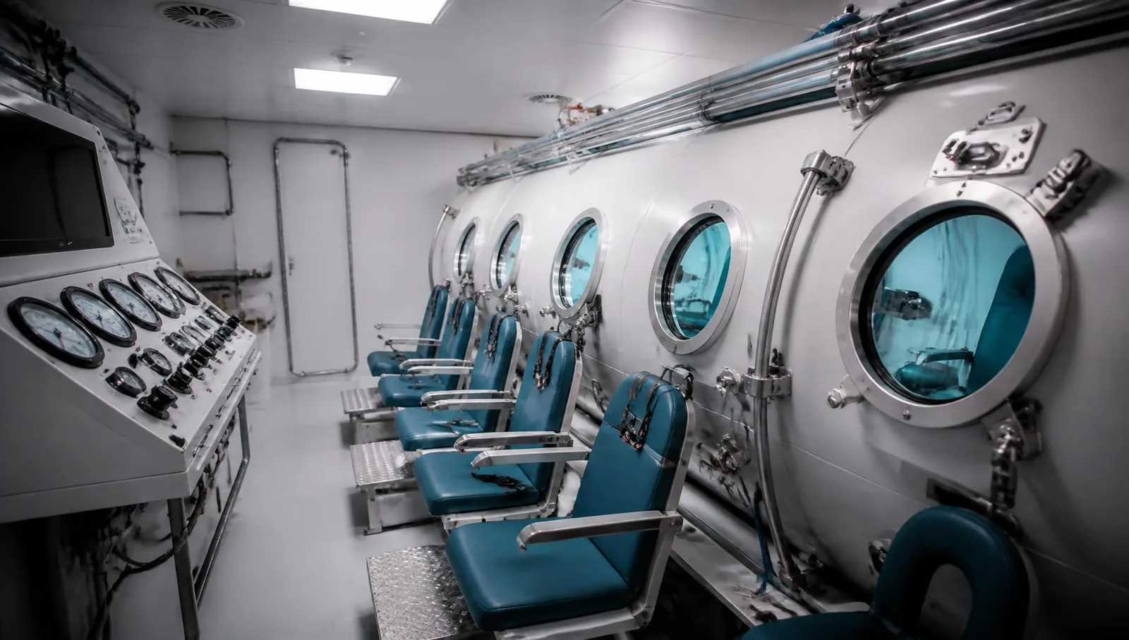 Where to find a decompression chamber — just in case