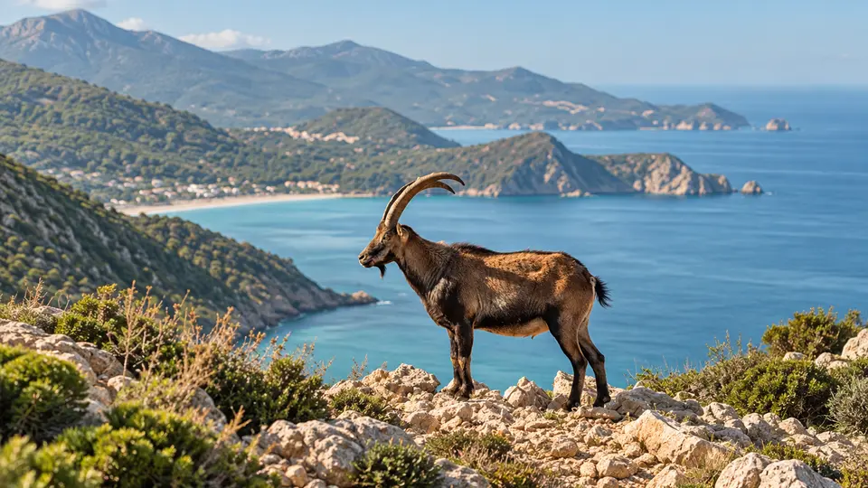 AI-generated illustration of Wild Goat