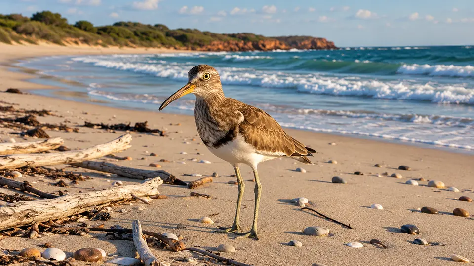 Beach stone-curlew