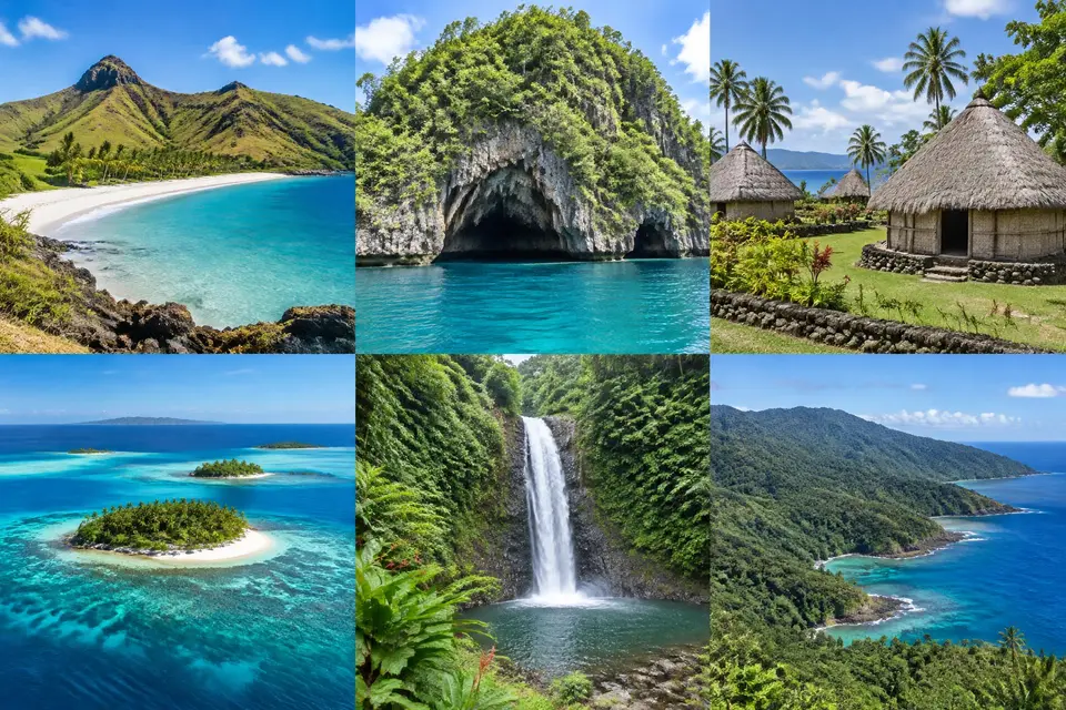 Fiji wildlife habitat