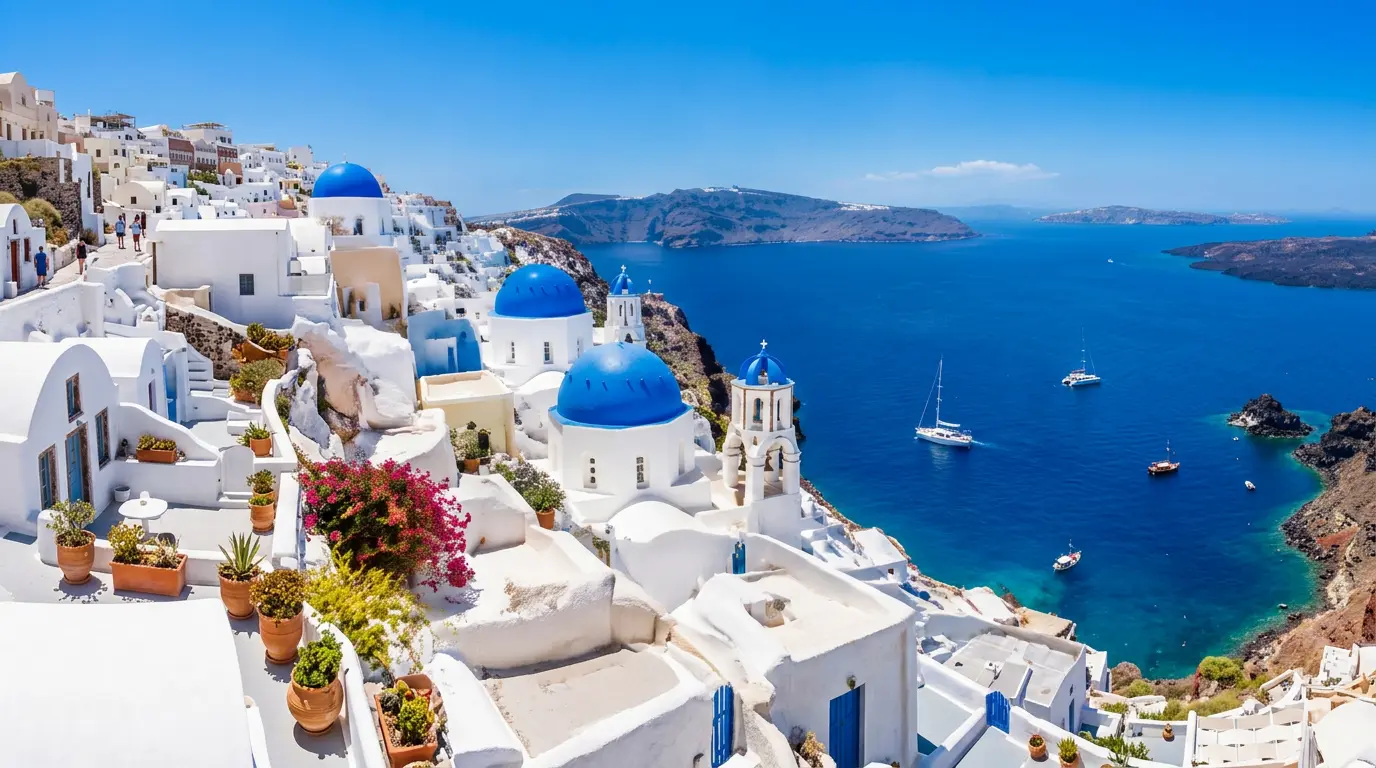 Small-ship adventure cruise scenery in Greece