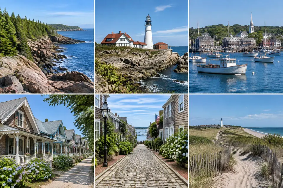 New England wildlife habitat
