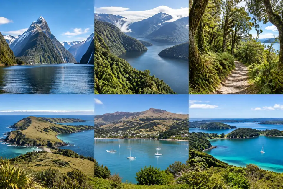 New Zealand wildlife habitat