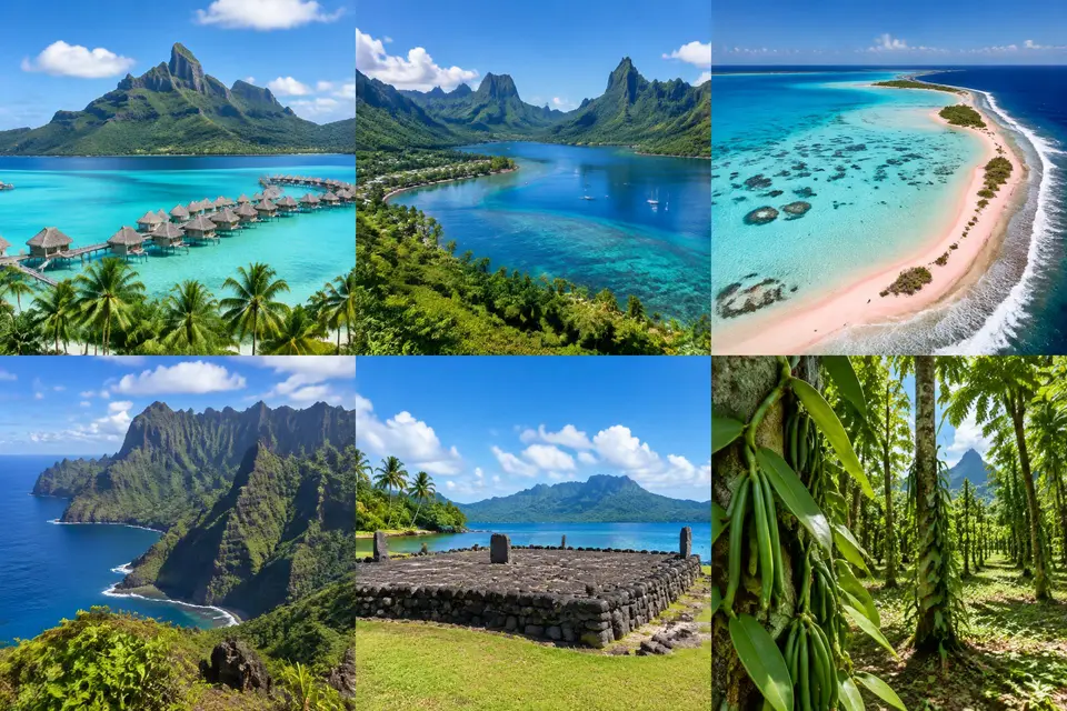 Polynesia wildlife habitat
